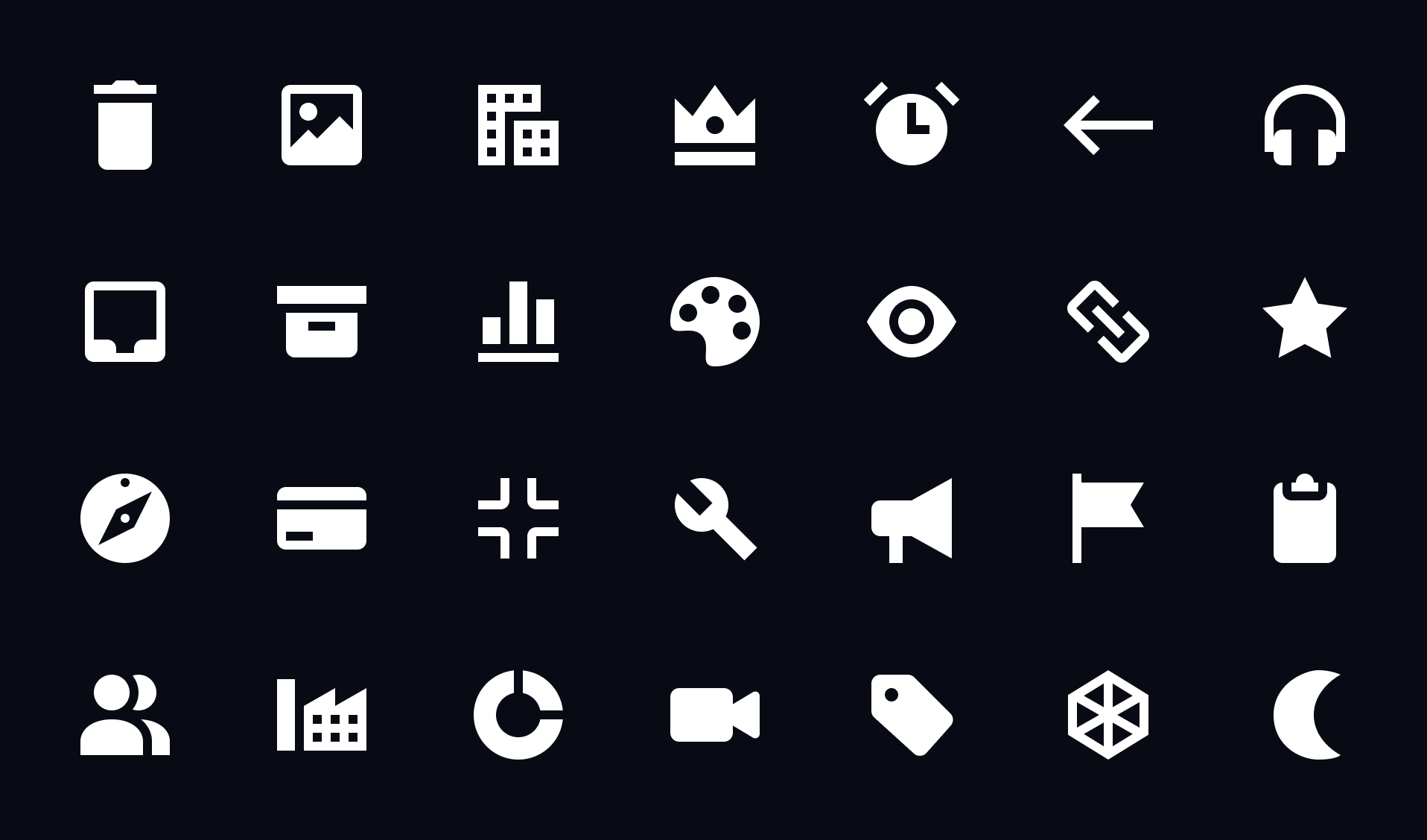 Collection of Starlight icons